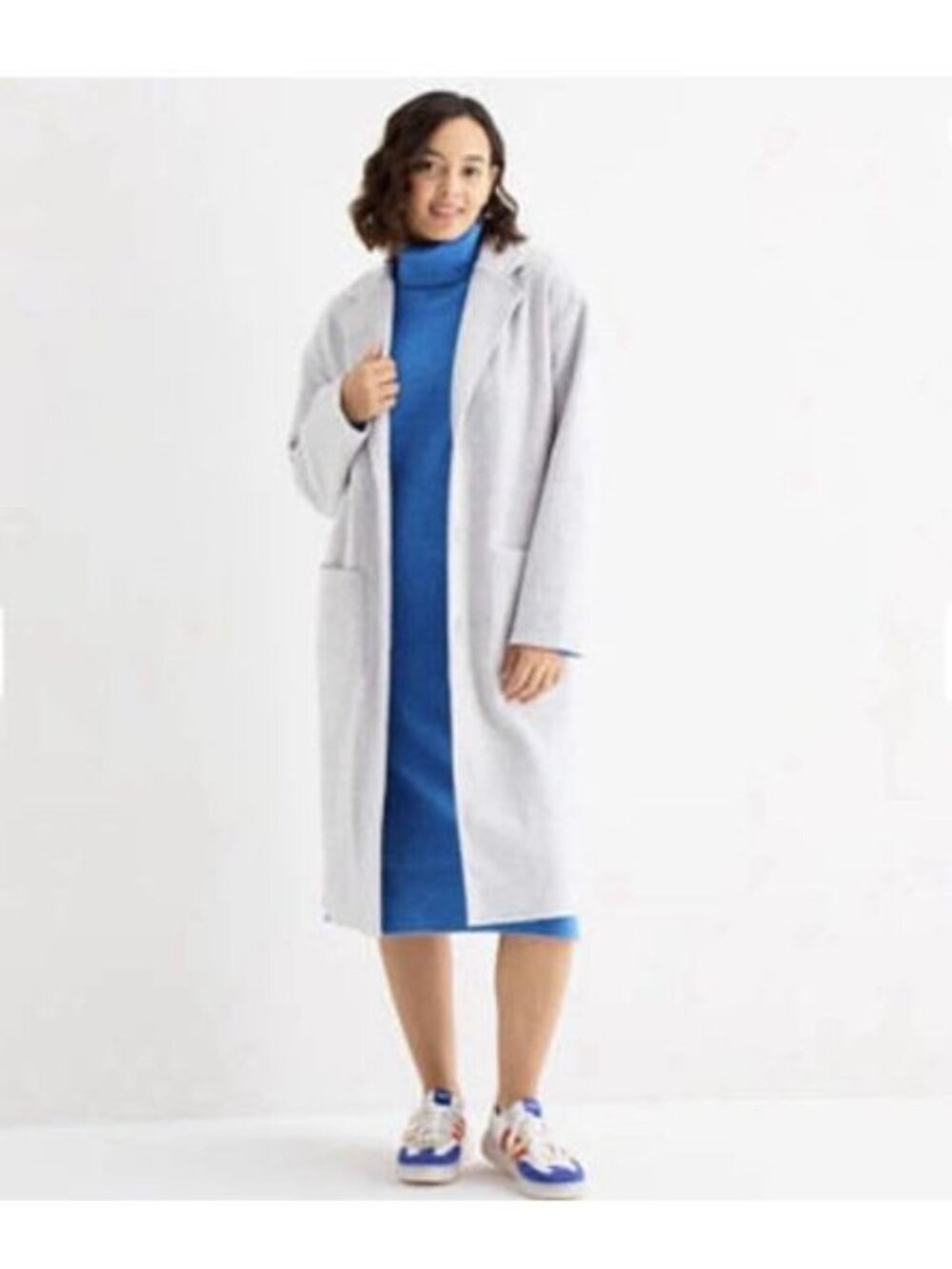 Stylus Size XXL Women’s Light Heather Gray Midweight Overcoat. New With Tags
